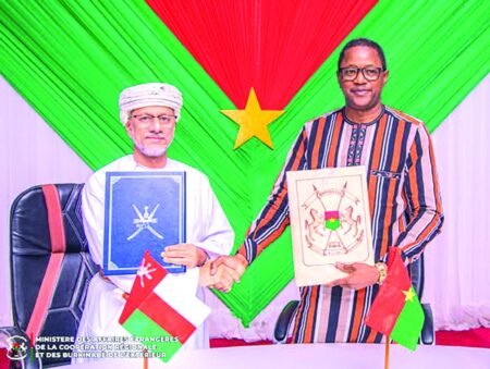 Coopération économique Burkina Faso-Sultanat d’Oman: un accord en matière d’investissement signé