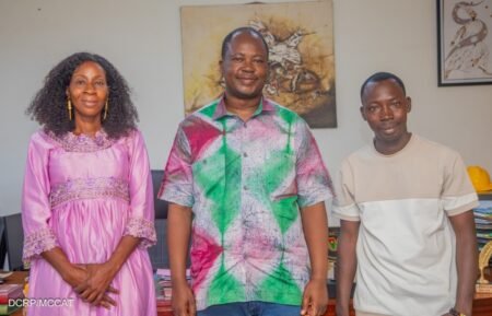 Musique L’artiste: “La Tuine” et le chantre Alexandre Kafando reçus par les autorités du MCCAT