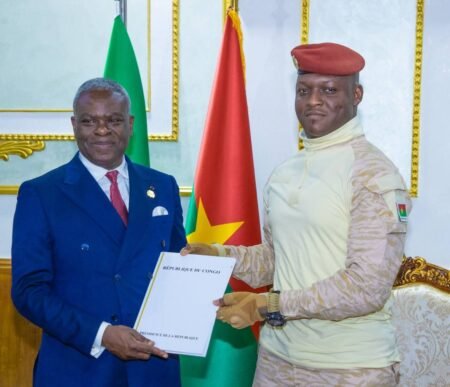 Les autorités congolaises saluent « l’engagement, le dynamisme et la combativité du Président du Faso »