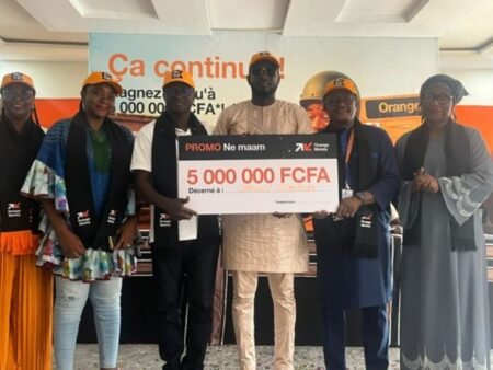 Grande Promo «Ne Maam» de Orange Money Burkina Faso : Ibrahim Samaké empoche les 5 millions de F CFA