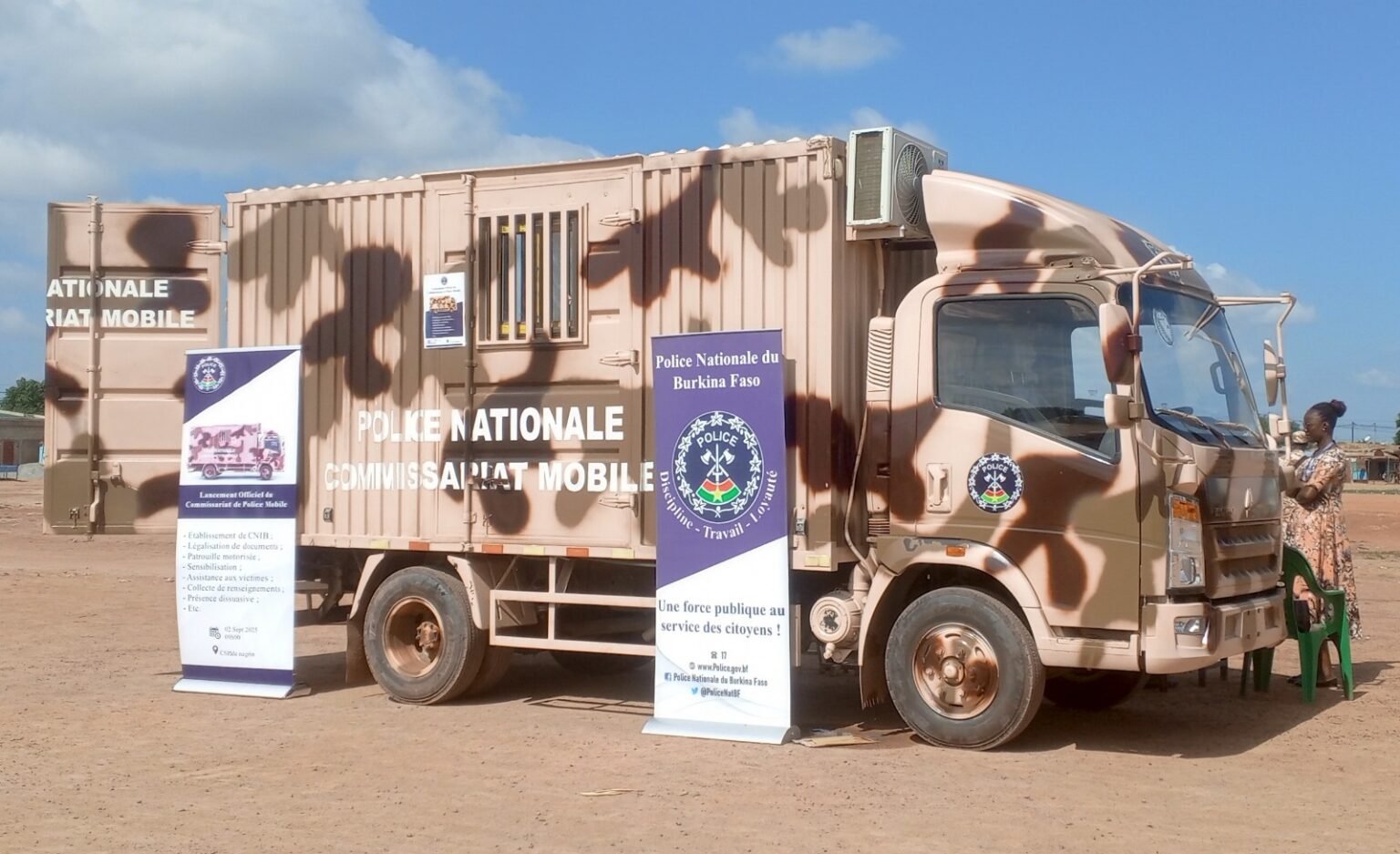 Police de proximité: lancement du tout premier commissariat mobile