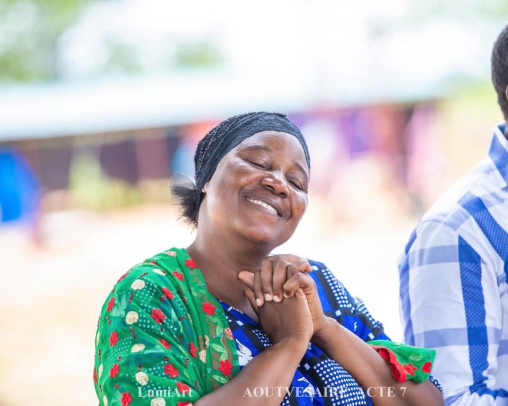 Azaratou Kaboré/Ouéma joyeuse et reconnaissante 