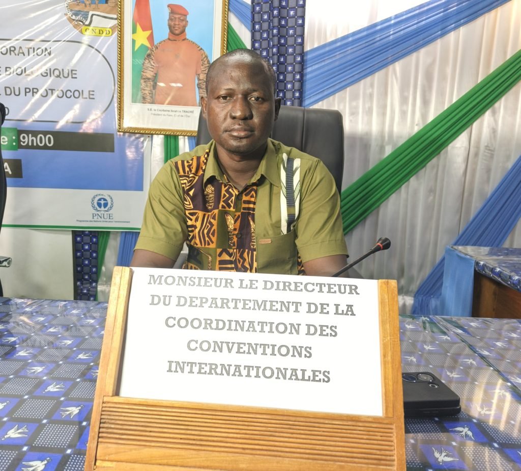 Etienne Traoré directeur du département de la coordination des conventions internationales