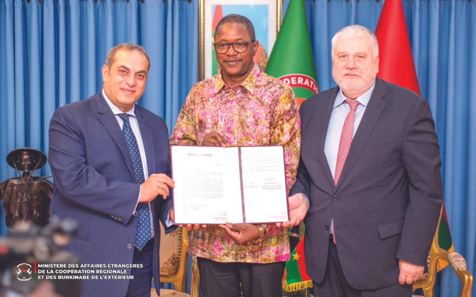 Forum Russie-Afrique: le Burkina Faso invité à la 2e conférence ministérielle