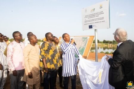 Ouagadougou : Inauguration du drain de Tanghin, un pas décisif contre les inondations
