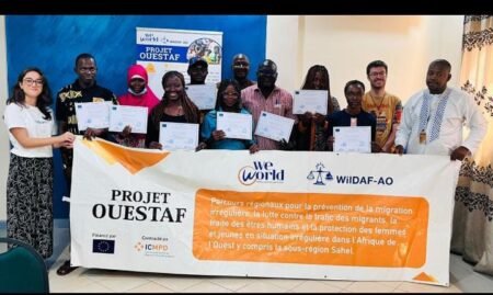 Projet Weworld : Atelier de formation des journalistes sur la migration