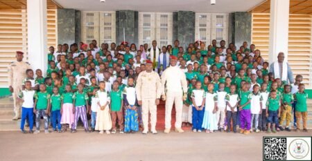 Présidence du Faso : audience avec les pupilles de la Nation