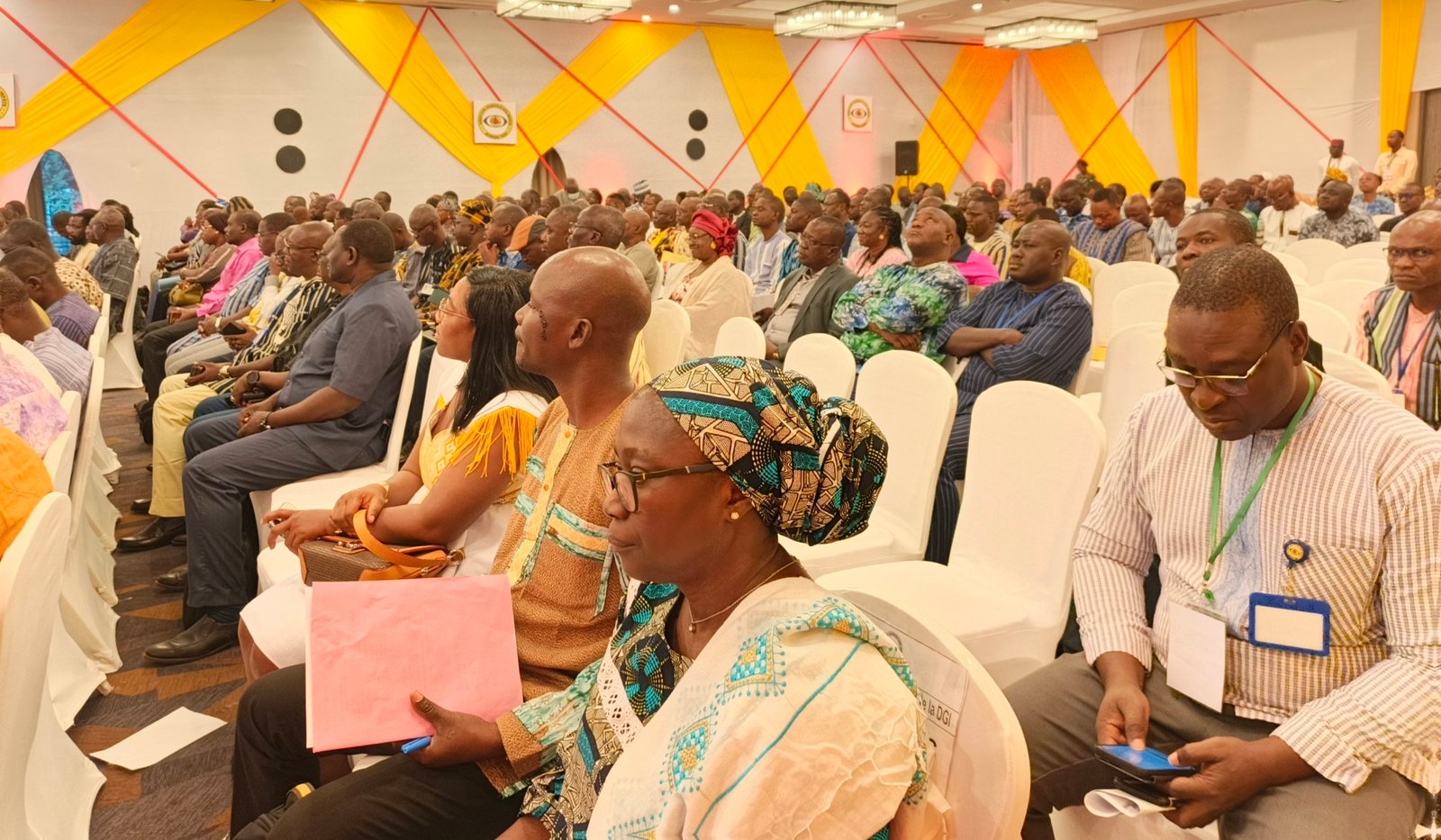 Vue des participants