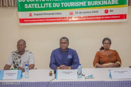 Tourisme et économie nationale : la cellule de pilotage du Comité interministériel examine l’état d’avancement du Compte Satellite du Tourisme burkinabè
