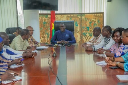 Médias : le Ministre Pingdwendé Gilbert OUEDRAOGO échange avec les journalistes des régions