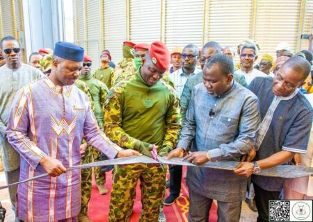 Transformation des matières premières locales: Le chef de l’Etat, le Capitaine Ibrahim Traoré, a inauguré le complexe agro-industriel AGROSERV INDUSTRIE