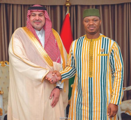 Assemblée législative de transition: l’ambassadeur d’Arabie saoudite reconnaissant à Ousmane Bougouma