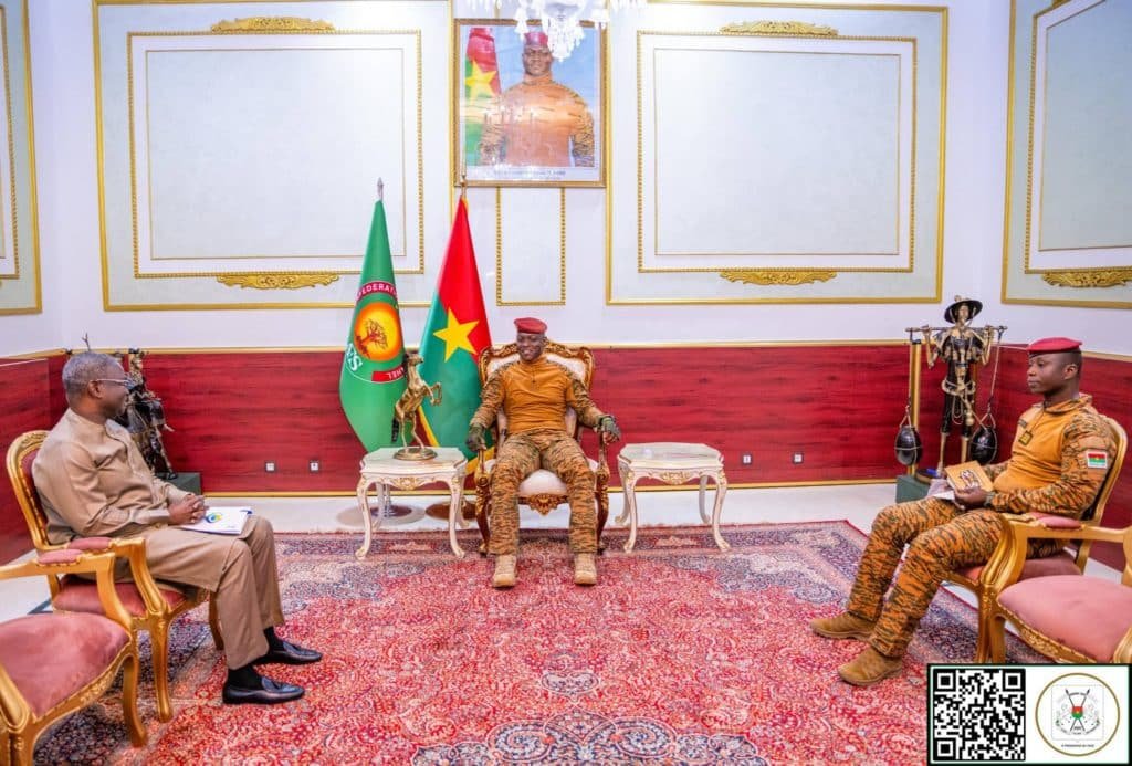 Audience du Président du Faso : L’UEMOA salue les performances économiques du Burkina Faso