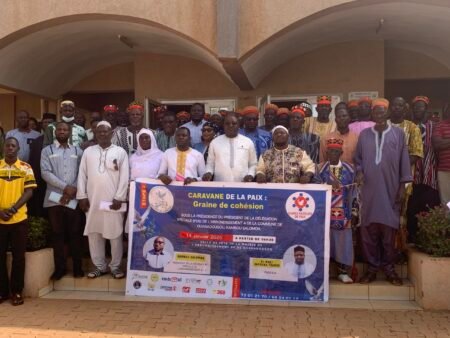 Cohésion sociale : l’Arrondissement 4 de Ouagadougou accueille la Caravane de la paix