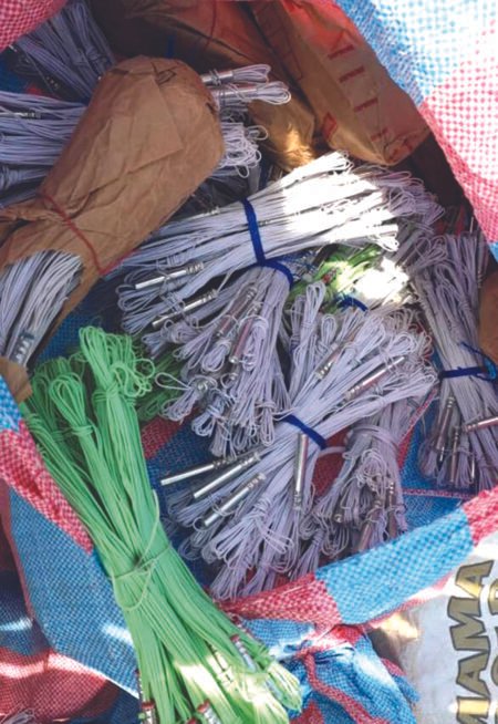 Cinkansé: plus de 8 000 engins explosifs saisis par la douane