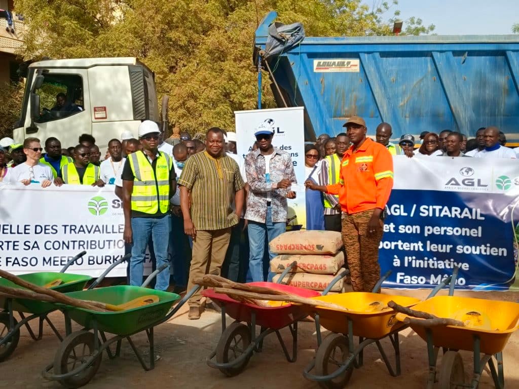 AGL et SITARAIL font un don de 10 millions F CFA à l’initiative Faso Mêbo