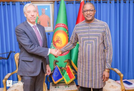 Coopération Burkina-Union européenne: l’envoyé spécial de Bruxelles pour le Sahel à l’écoute du chef de la diplomatie