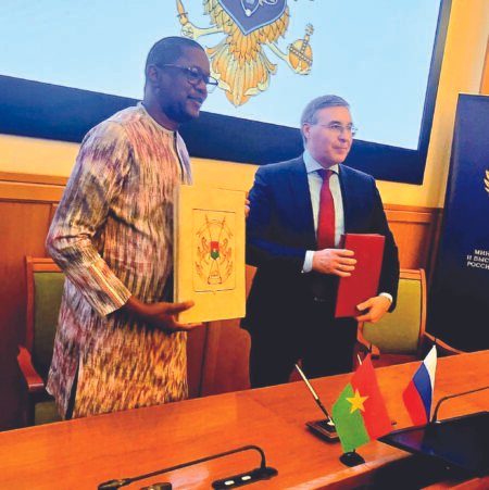 Coopération scientifique: le Burkina et la Fédération de Russie s’engagent à travers deux instruments juridiques