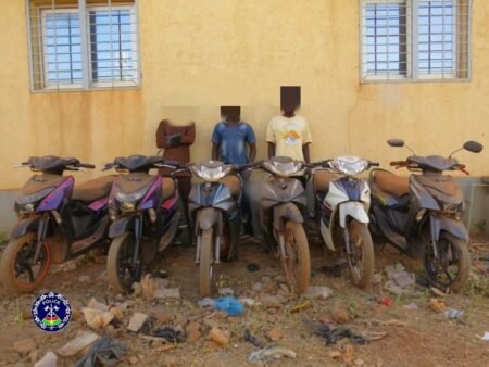 Lutte contre l’insécurité urbaine : La Police Nationale démantèle deux réseaux de malfrats à Ouagadougou.