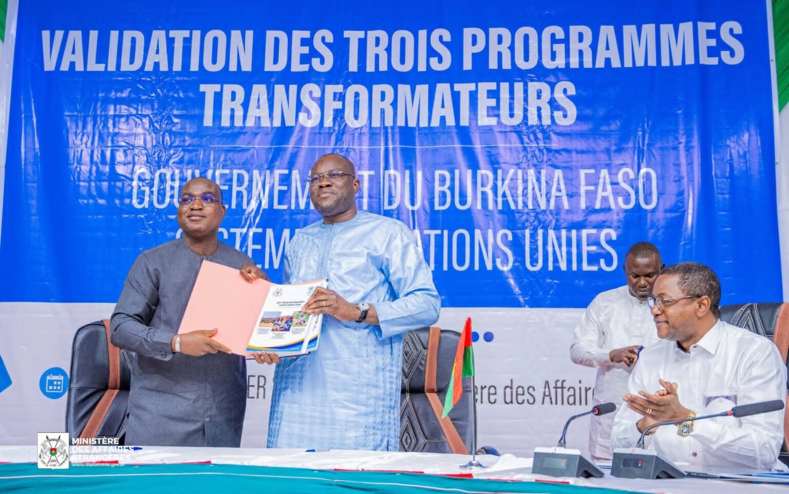 Coopération Burkina – Nations Unies : le Gouvernement et ses partenaires onusiens lancent trois programmes transformateurs clés pour accélérer la mise en Å“uvre du plan RELANCEÂ