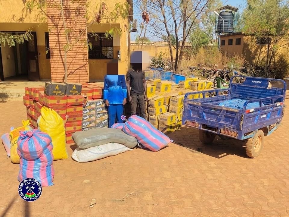 Trafic de boissons prohibées : plus de 360 cartons saisis à Koudougou