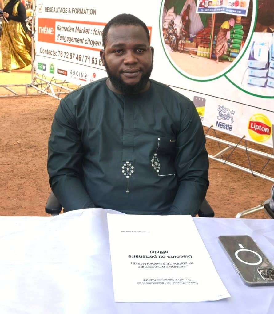 Oumar Cissé, représentant de KGB Groupe partenaire officiel