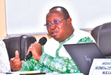 Université Norbert-Zongo: le ministre Adjima Thiombiano à l’écoute des enseignants- chercheurs et étudiants