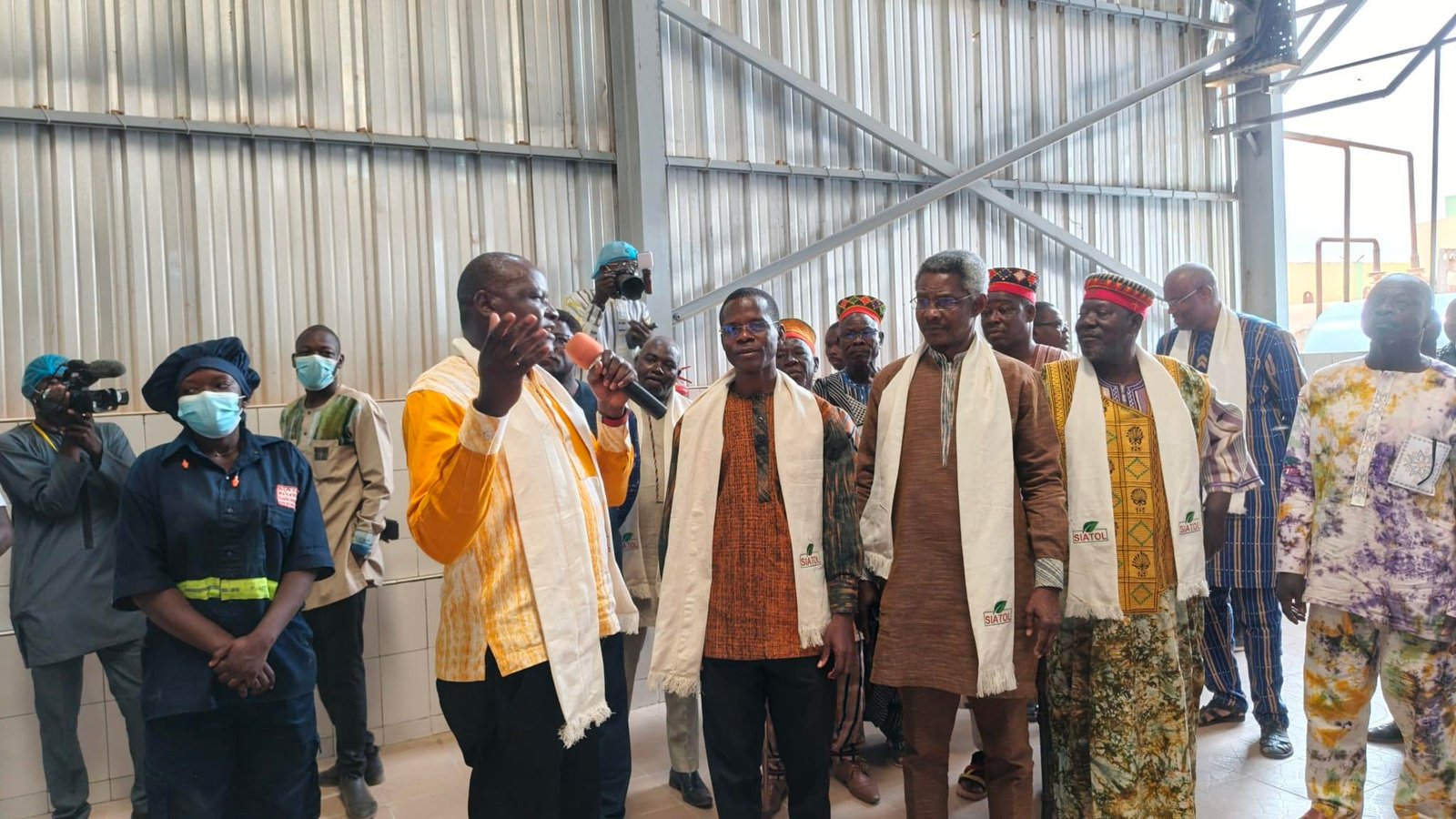 Le directeur général de SIATOL, Marcel Ouédraogo