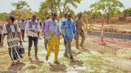 22e Semaine nationale de la culture: le ministre Gilbert Ouédraogo “inspecte” les sites de la manifestation