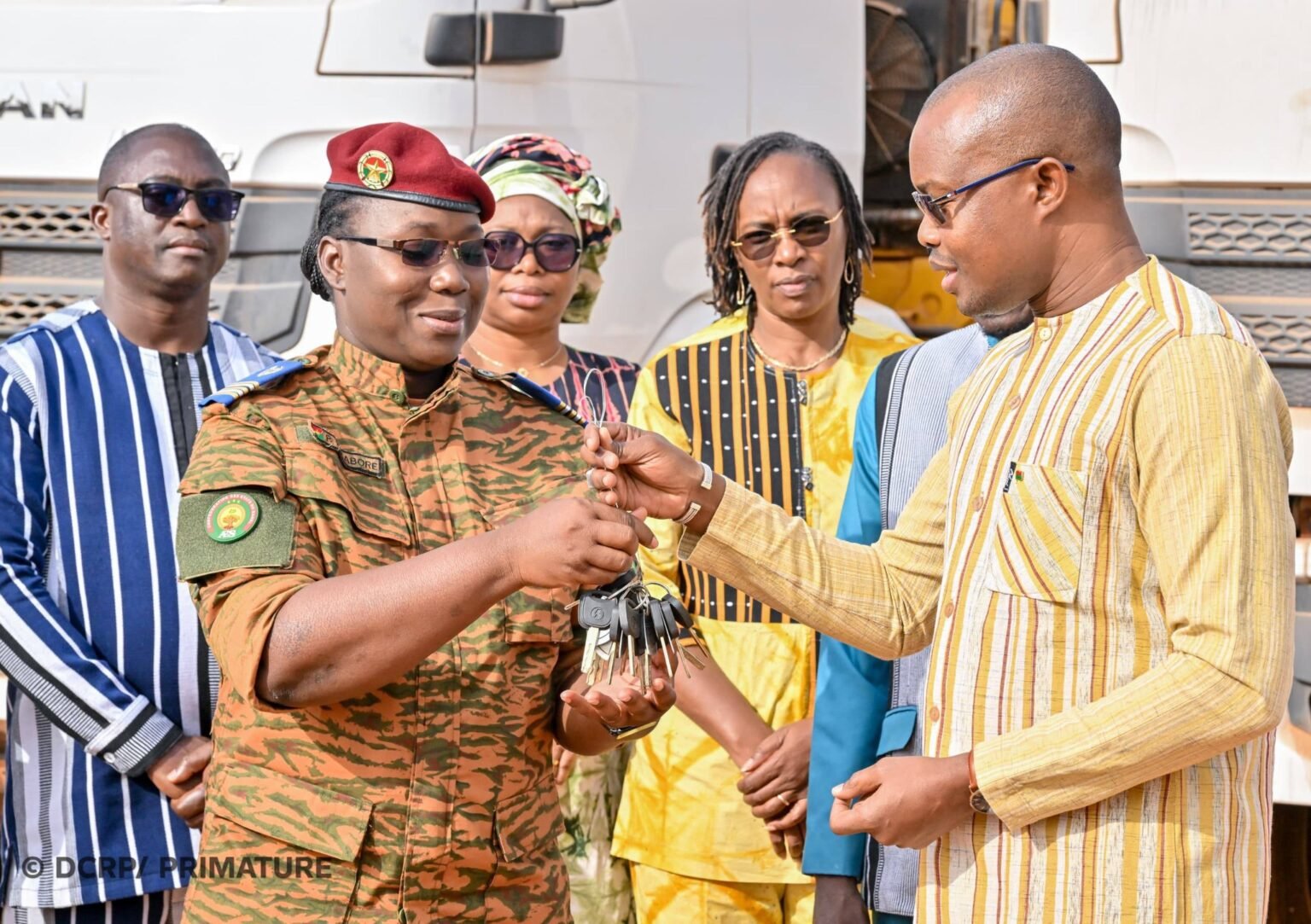 Transport humanitaire: 64 camions pour le CONASUR